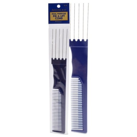 Aristocrat Dual Purpose Pik and Lift Comb for Unisex