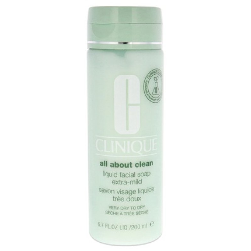 Clinique All About Clean Liquid Facial Soap Extra Mild 6.7 oz