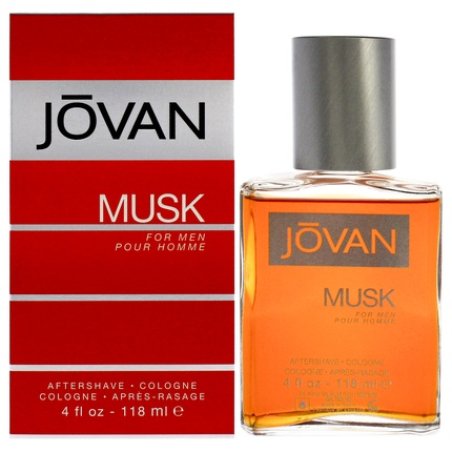 Jovan Musk for Men After Shave Cologne 4 oz