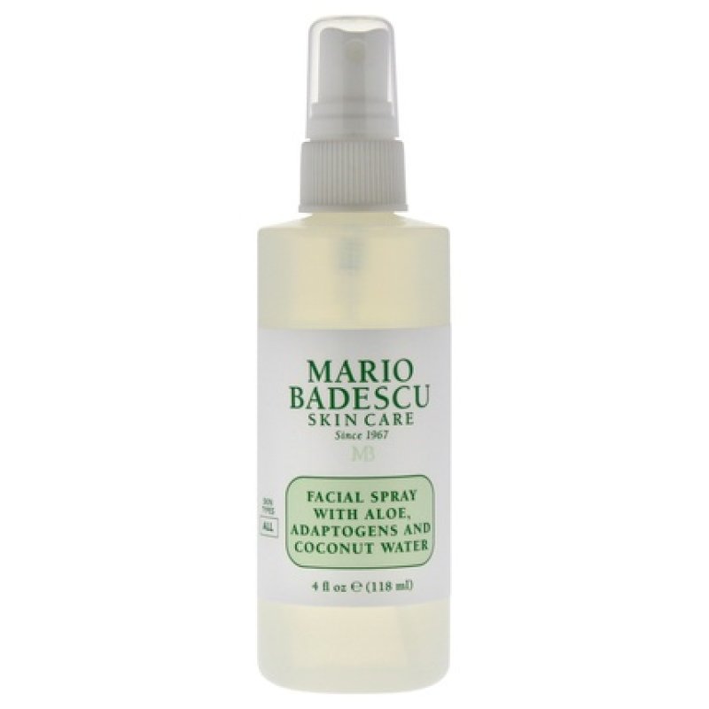 Mario Badescu Facial Spray with Aloe, Adaptogens, and Coconut Water 4 oz