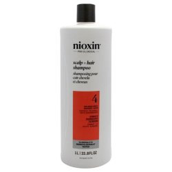 Nioxin System 4 Cleanser Shampoo for Unisex 33.8 oz
