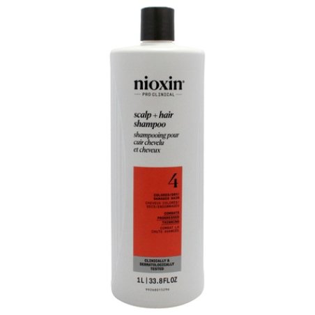 Nioxin System 4 Cleanser Shampoo for Unisex 33.8 oz