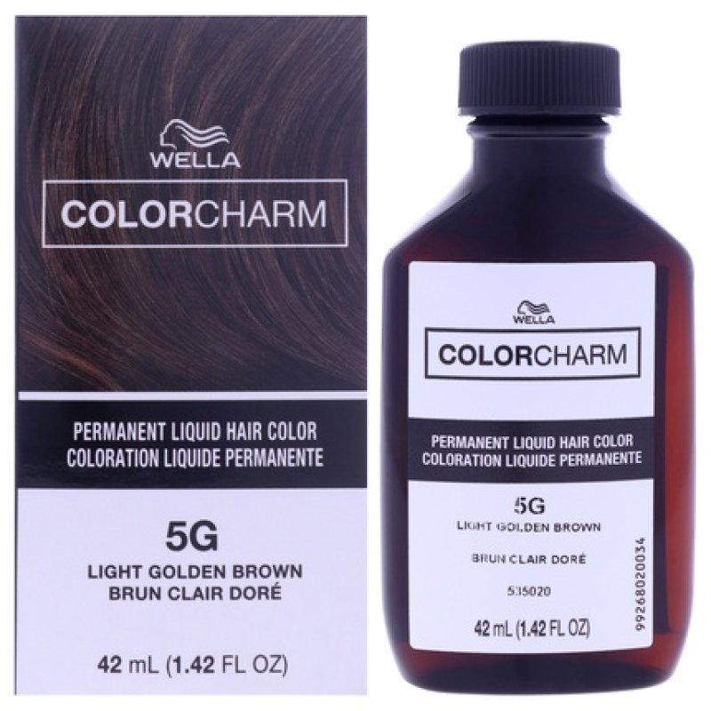 Wella Color Charm Permanent Liquid Hair Color 435 5G Light Golden Brown 1.42 oz