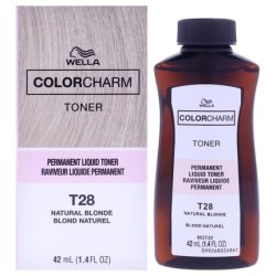 Wella Color Charm Permanent Liquid Toner T28 Natural Blonde 1.4 oz