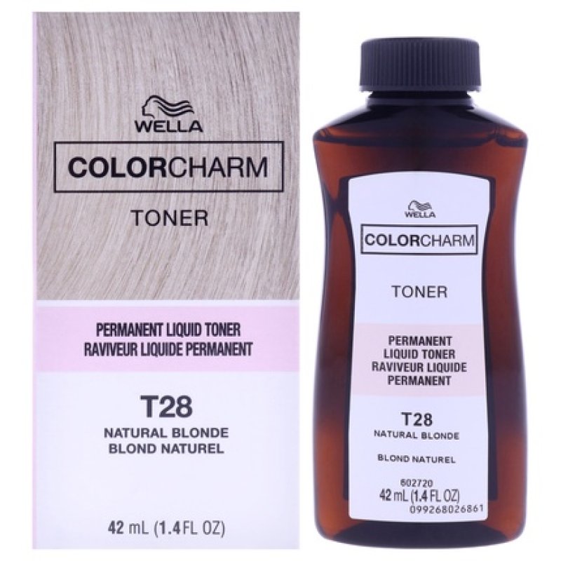 Wella Color Charm Permanent Liquid Toner T28 Natural Blonde 1.4 oz