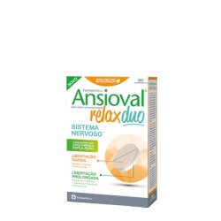 Ansioval Relax Duo Herbal Supplement 30 Tablets