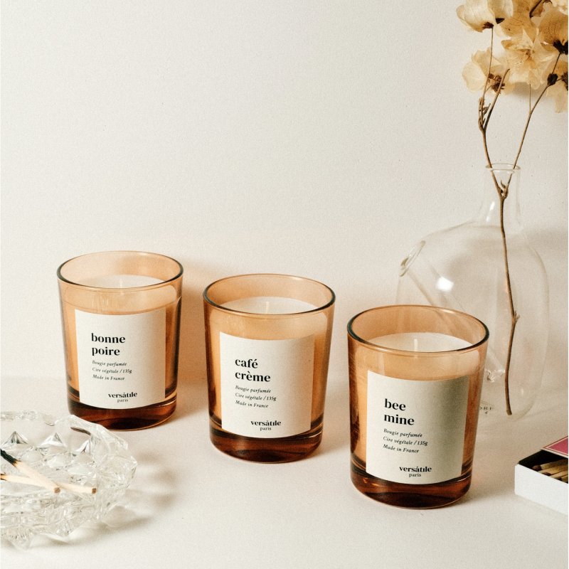 Versatile Paris Bee Mine Wax Candle 135g