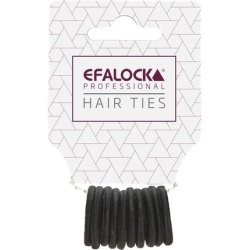 Efalock Mini Hair Ties Black