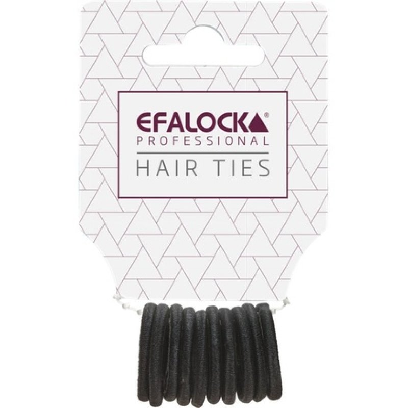 Efalock Mini Hair Ties Black