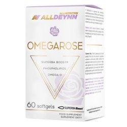 Allnutrition AllDeynn Omegarose Omega-3 Supplement 60 Softgels