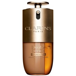 Clarins Double Serum Foundation 30ml Hybrid Serum Foundation Luminous Satin Finish Medium-to-Full Coverage