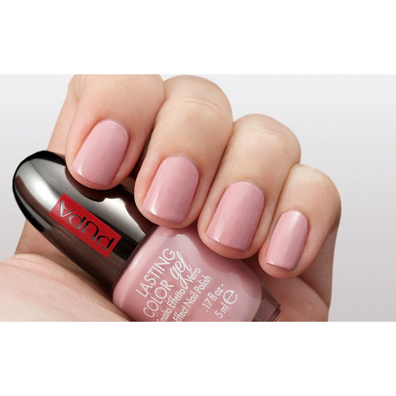 PUPA Milano Lasting Color Gel vernis à ongles 5 ml Rose Brillant