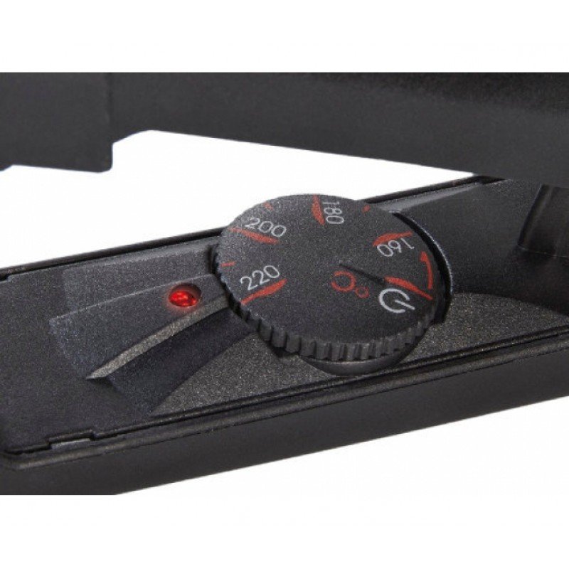 GA.MA P21.CP1ETO brosse soufflante et fer à lisser Vapeur Noir 3 m