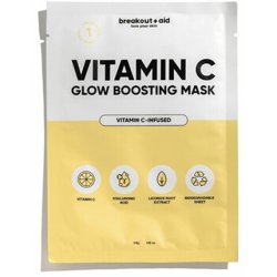 Breakout aid C Glow Boosting Mask with Vitamin C