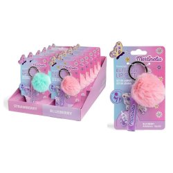Martinelia Butterfly Lip Balm and Gloss Duo with Pompom Keyring