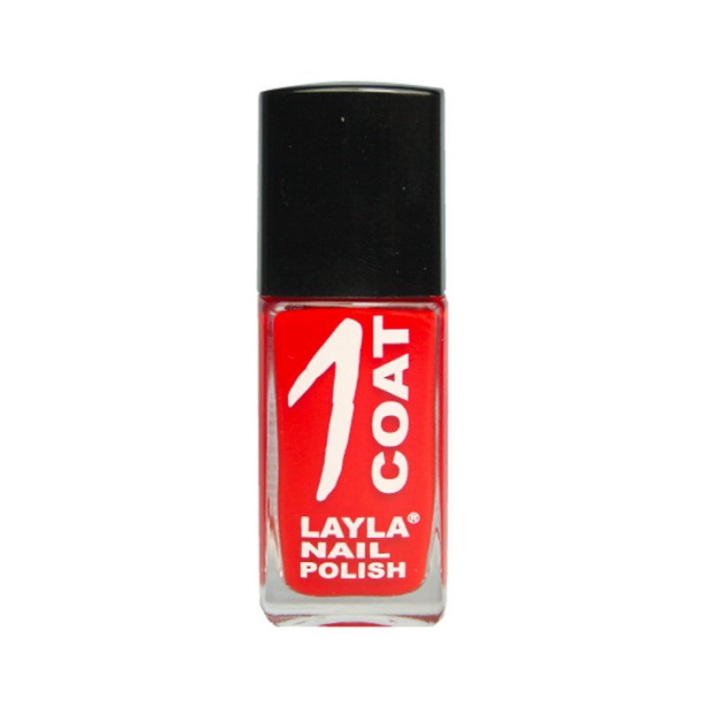 Layla Cosmetics One Coat nail polish 17 ml Red