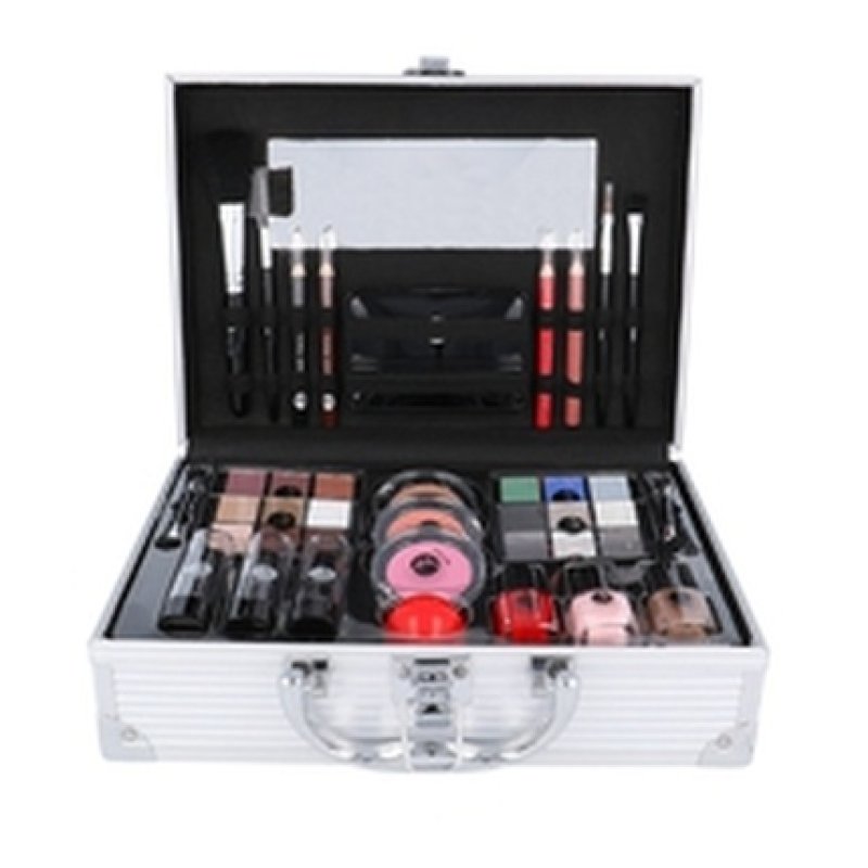 2k All About Beauty Train Case Set Complete Makeup Palette