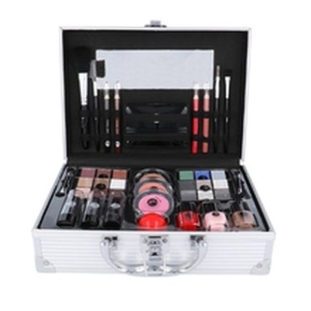 2k All About Beauty Train Case Set Complete Makeup Palette