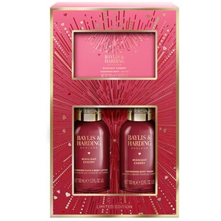 Baylis & Harding Midnight Cherry Body & Hand Care Set