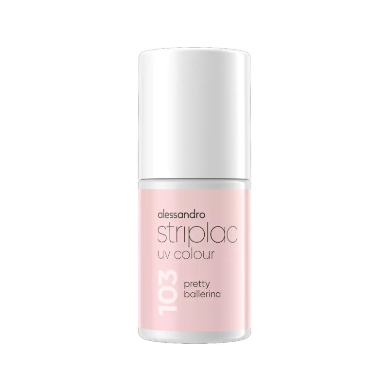 ALESSANDRO Striplac UV Colour Nail Polish No. 103 Pretty Ballerina 6.5ml