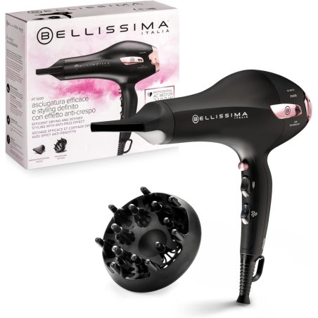 Bellissima P7 3200 hair dryer 2100 W Black, Pink