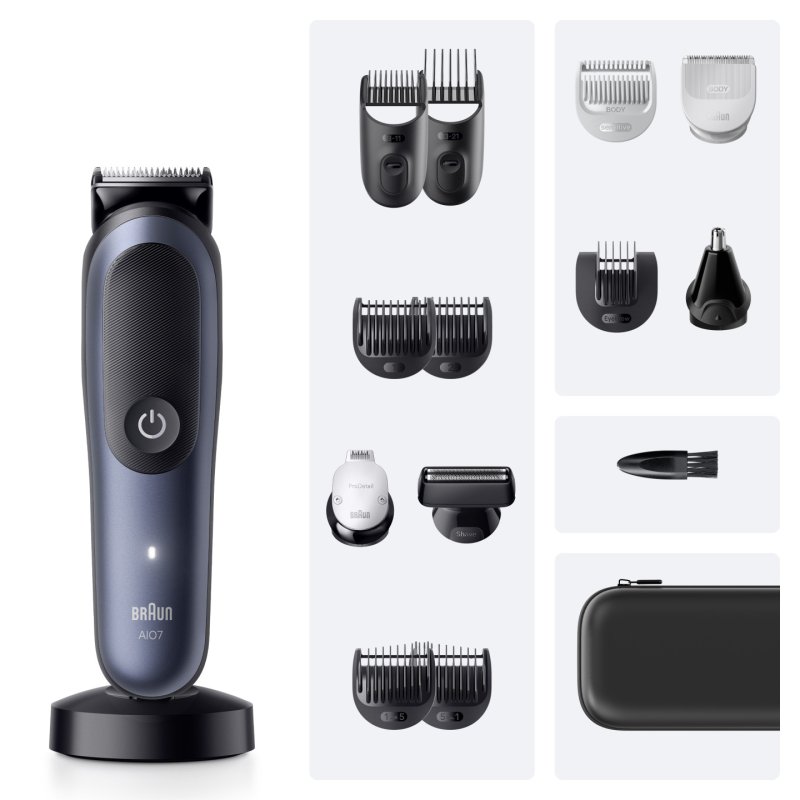 Braun All-in-One Grooming Set Series 7 AIO7580 15-in-1 ProBlade AutoSense 120 min Runtime