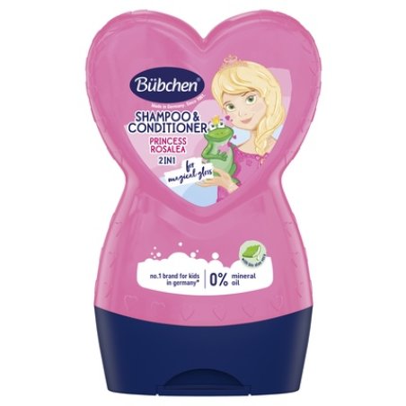 Bubchen Kids 2 in 1 Princess Rosalea Shampoo and Body Wash