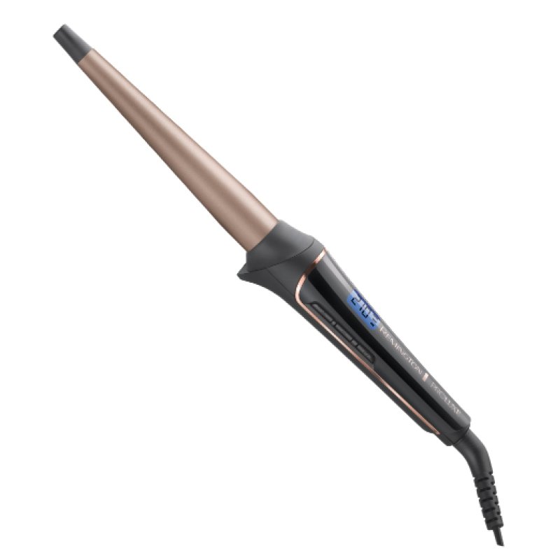 Remington PROLUXE MIDNIGHT EDITION Fer à friser À chaleur Noir, Rose doré 3 m