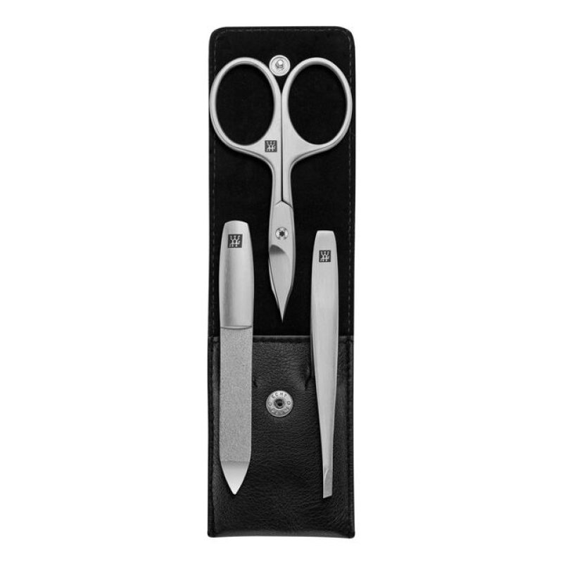 ZWILLING Pocket case, 3 pcs Régler Acier inoxydable Noir