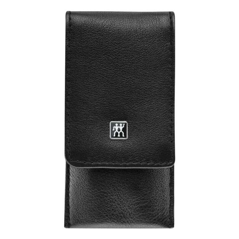 ZWILLING Pocket case, 3 pcs Set Stainless steel Black