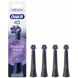 Oral-B iO Radiant Replacement Brush Heads White and Black