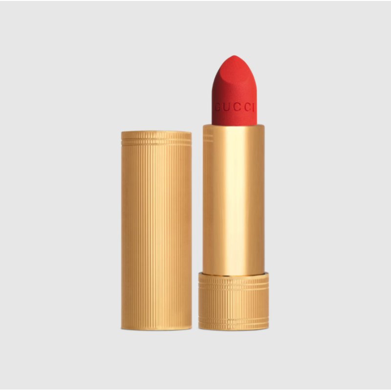 GUCCI Rouge Mat 302 Agatha Orange Lipstick