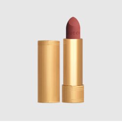 Gucci Velvet Matte Lipstick 208 They Met in Argentina Warm Rosewood