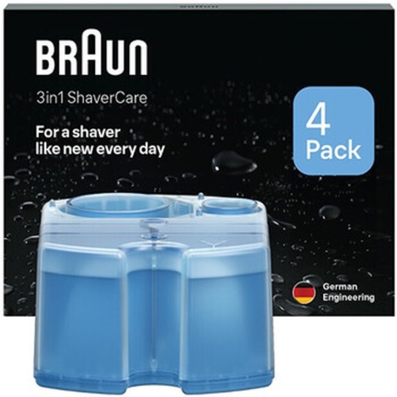 Braun | Refills 4 Pack | Clean and Renew CCR4 3 1
