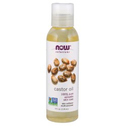 NOW Foods Castor 118 ml Huile