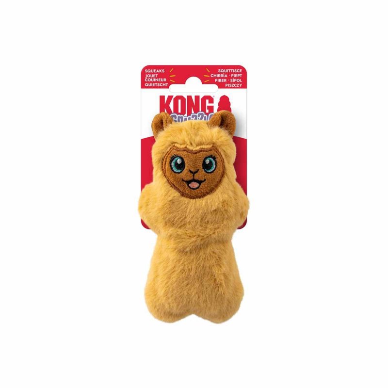 Kong - Snuzzles Mini Lama - XS - 13.5 x 7 x 3 cm