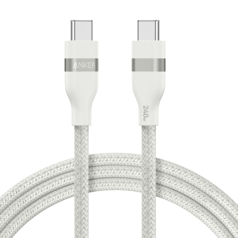 Anker A82E2 câble USB USB 2.0 1,8 m USB C 0,48 Gbit/s 240 W Blanc