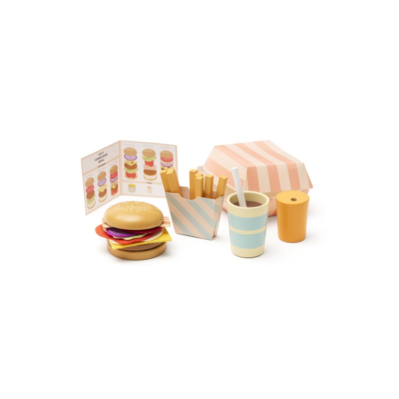 Kids Concept - Hamburger menu play set (1001086)