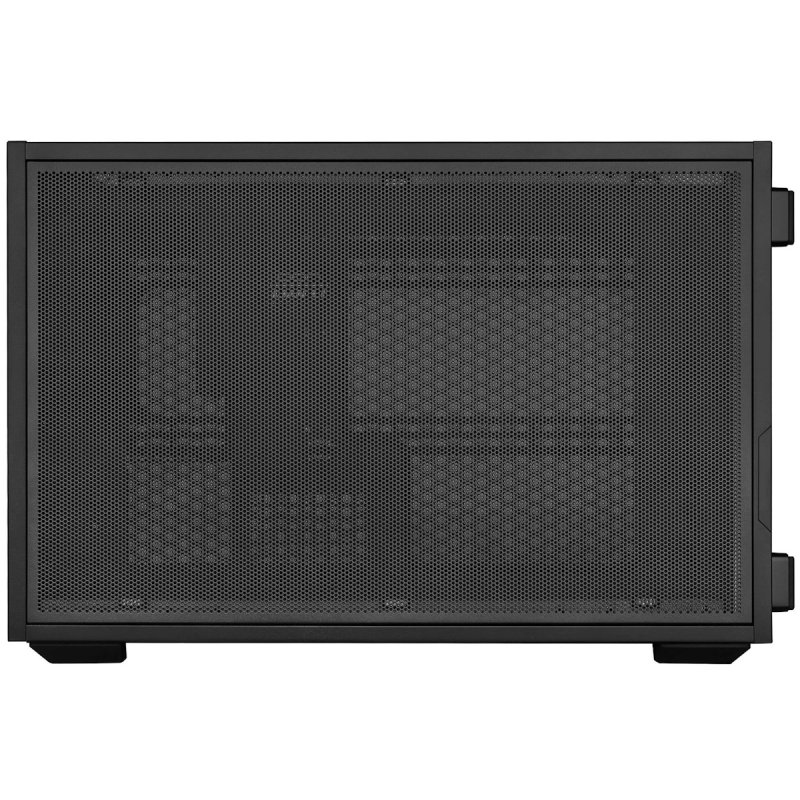 Lian Li DAN Cases B4 Wood Edition PC-Gehäuse, Micro-ATX - Walnuss, schwarz