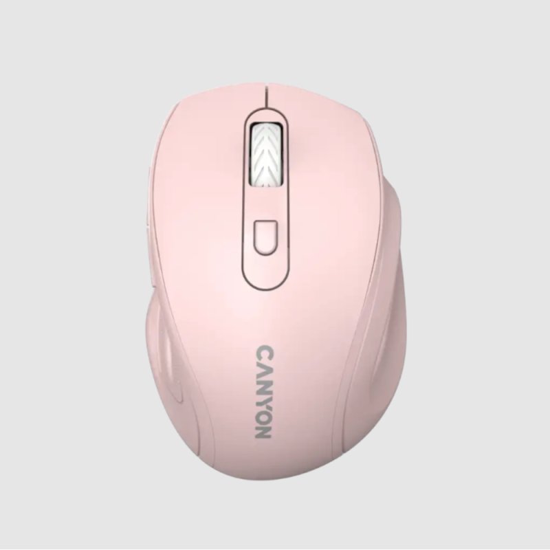 Canyon 6 buttons wireless 2.4Ghz mouse pink
