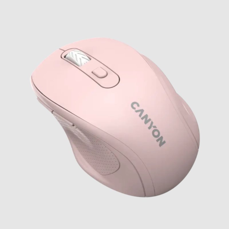Canyon 6 buttons wireless 2.4Ghz mouse pink