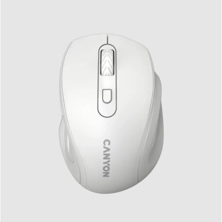 Canyon 6 buttons wireless mouse white