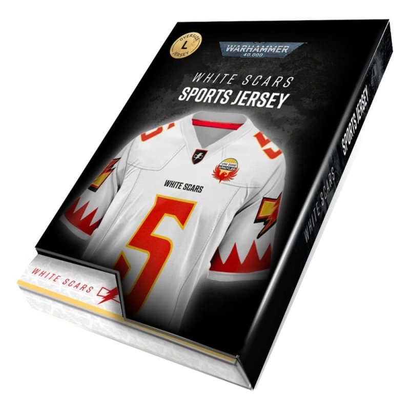 Warhammer 40,000 Sports Jersey Shirt White Scar - XXL