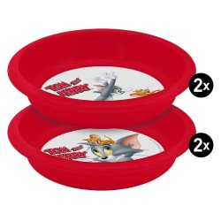 Tom & Jerry Cereal Bowl 4-Pack 300 ml