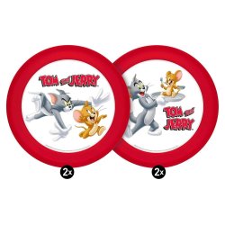 Tom & Jerry Plate 4-Pack 21 cm