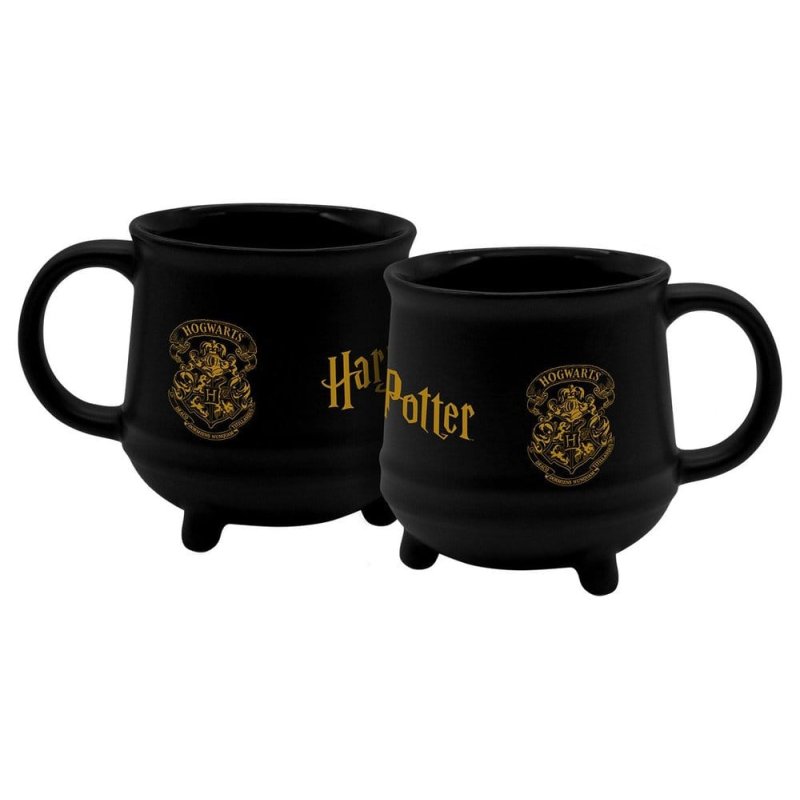 Harry Potter Mug Hogwarts Crest Cauldron Design 560ml