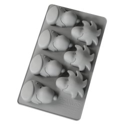 Peanuts Silicone Muffin Tray Snoopy & Woodstock grey
