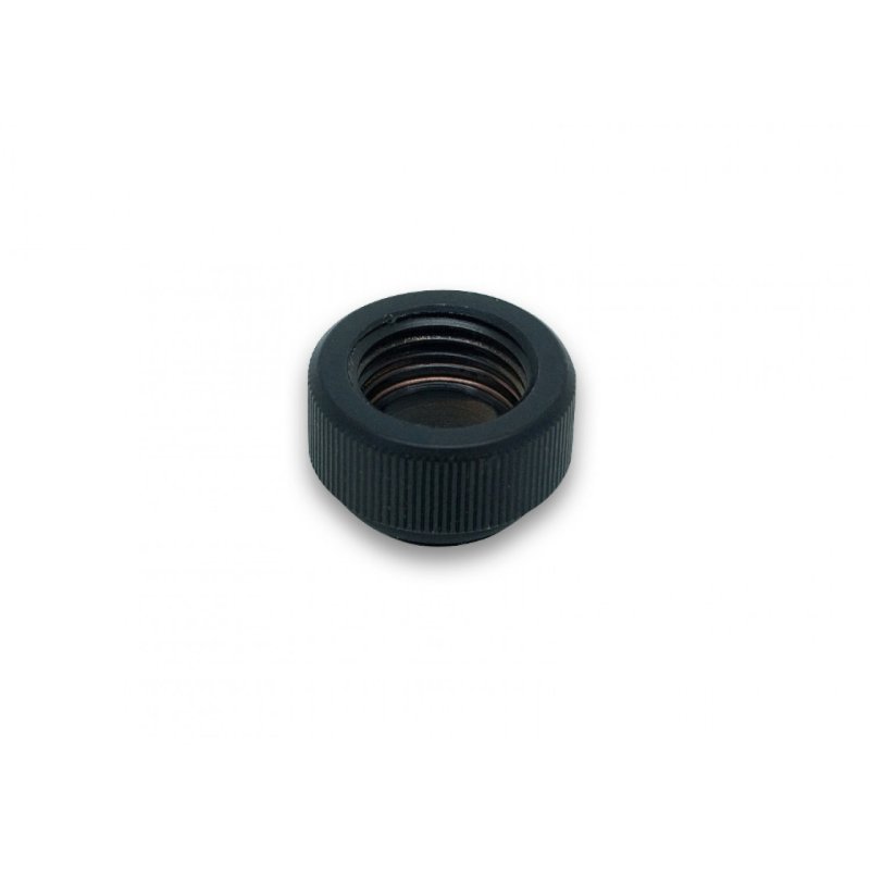 EK Water Blocks compatible EK-CSQ Adapter G1/4 Zoll AG auf G1/4 Zoll IG - 8mm, schwarz