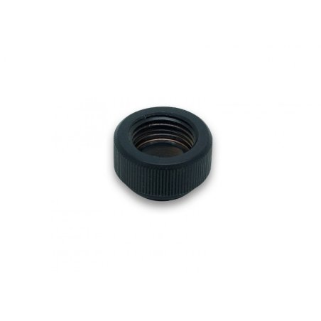 EK Water Blocks compatible EK-CSQ Adapter G1/4 Zoll AG auf G1/4 Zoll IG - 8mm, schwarz