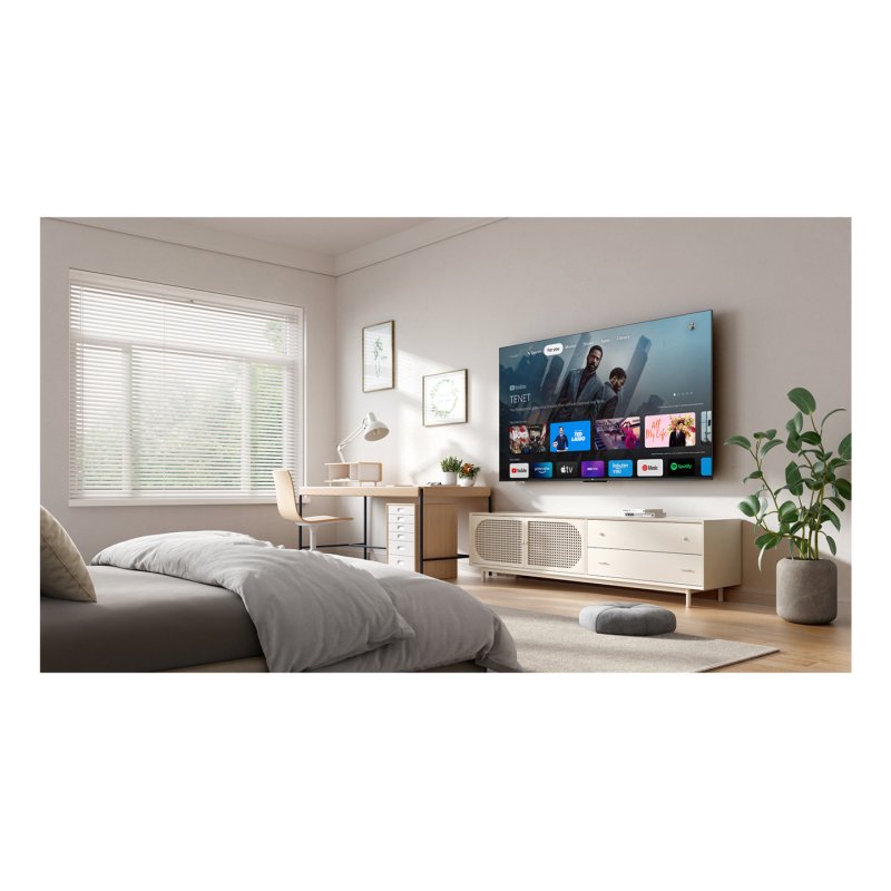TCL P6K 43P6K TV 109.2 cm (43 ) 4K Ultra HD Smart TV Wi-Fi Metallic